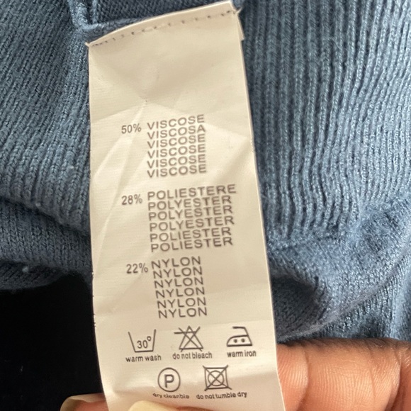 Meo Meli Womens Set Size One Size Blue Top and Leggings Two Piece Set - Picture 7 of 12